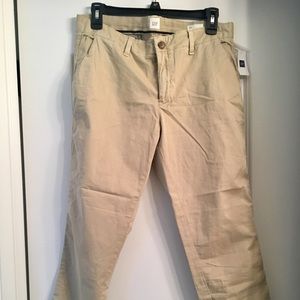 NWT Gap Girlfriend Chinos